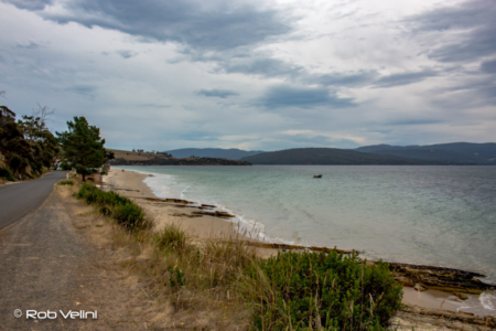 Beach at Bruny